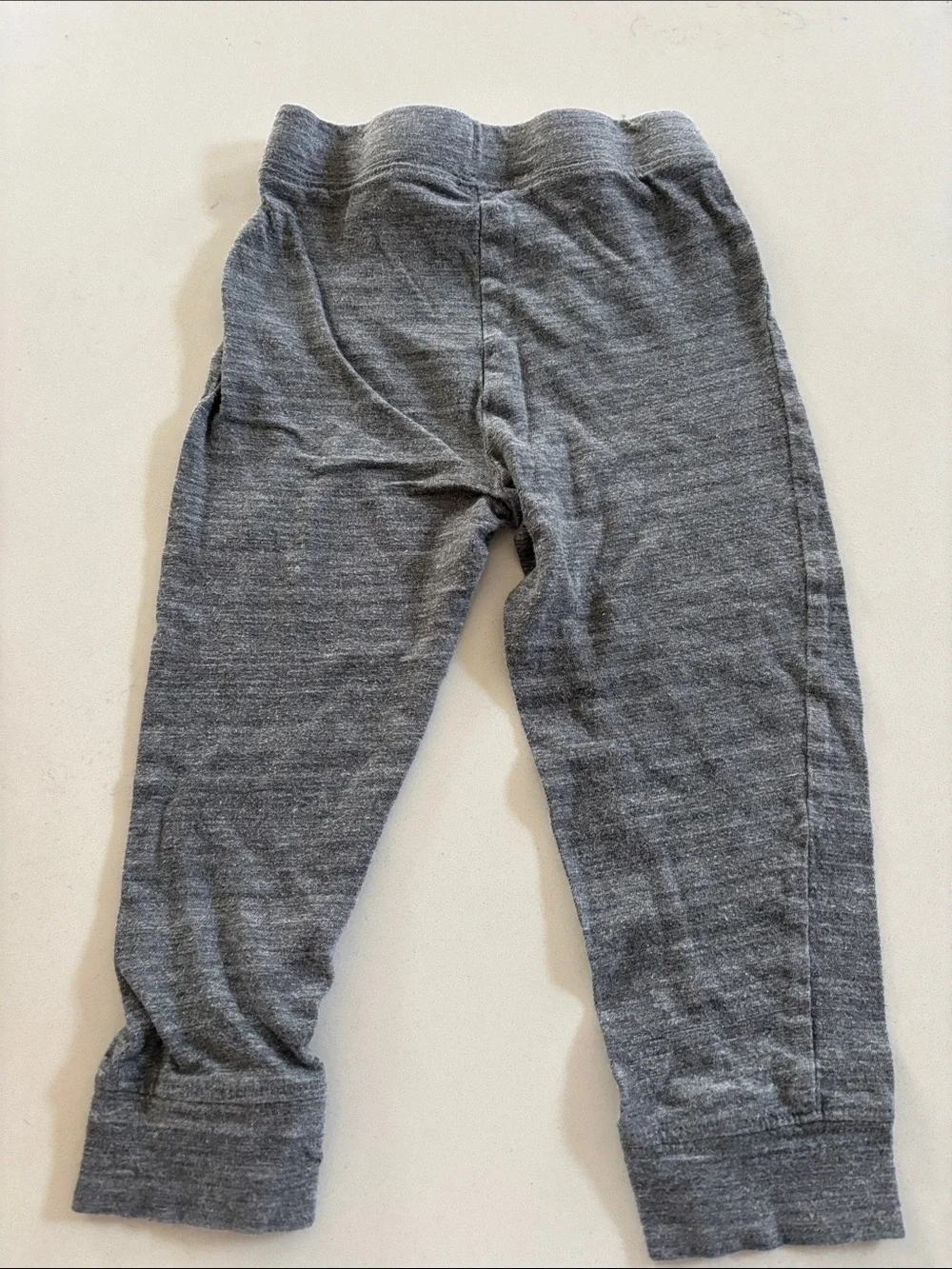 Old Navy Boys 2T Heather Gray Pull-On Leggings and Shark Navy Polo Shirt Outfit